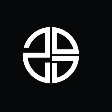 ZOD logo ZOD icon ZOD vector ZOD monogram ZODletter ZODminimalist ZODtriangle ZODflat Unique modern flat abstract logo design.