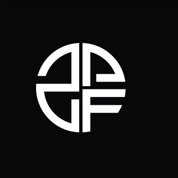 ZPF logo ZPF icon ZPF vector ZPF monogram ZPFletter ZPFminimalist ZPFtriangle ZPFflat Unique modern flat abstract logo design.