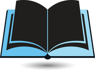 vector open book design template 