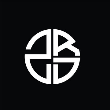ZRD logo ZRD icon ZRD vector ZRD monogram ZRD letter ZRD minimalist ZRD triangle ZRD flat Unique modern flat abstract logo design.