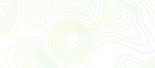 Abstract topographic contour map and geographic mountain relief background design .topography contour map white wave paper and curve mint color lines vector background .