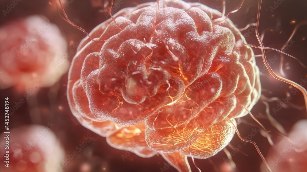 Poster neural activities in ai-driven brain: synaptic firing close-up