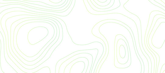 Abstract topographic contour map and geographic mountain relief background design .topography contour map white wave paper and curve mint color lines vector background .