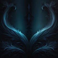 Abstract AI-generated colorful pattern design illustration