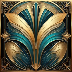 Abstract AI-generated colorful pattern design illustration