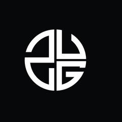 ZUG logo ZUG icon ZUG vector ZUG monogram ZUGletter ZUGminimalist ZUGtriangle ZUGflat Unique modern flat abstract logo design.