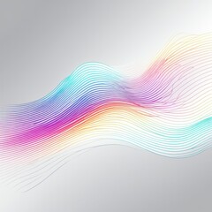 Abstract AI-generated colorful pattern design illustration