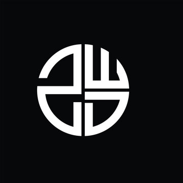 ZWD logo ZWD icon ZWD vector ZWD monogram ZWDletter ZWDminimalist ZWDtriangle ZWDflat Unique modern flat abstract logo design.