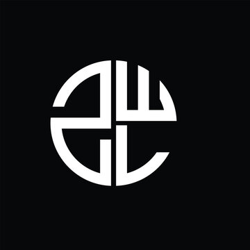ZWL logo ZWL icon ZWL vector ZWL monogram ZWLletter ZWLminimalist ZWLtriangle ZWLflat Unique modern flat abstract logo design.