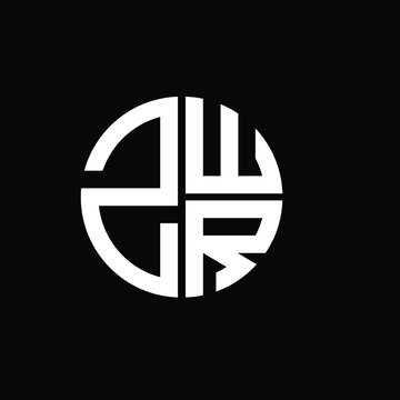 ZWR logo ZWR icon ZWR vector ZWR monogram ZWRletter ZWRminimalist ZWRtriangle ZWRflat Unique modern flat abstract logo design.