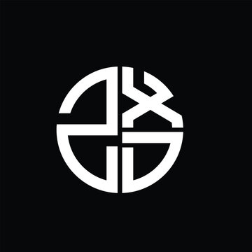 ZXD logo ZXD icon ZXD vector ZXD monogram ZXD letter ZXD minimalist ZXD triangle ZXD flat Unique modern flat abstract logo design.