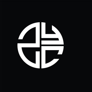 ZYC logo ZYC icon ZYC vector ZYC monogram ZYCletter ZYCminimalist ZYCtriangle ZYCflat Unique modern flat abstract logo design.