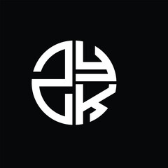 ZYK logo ZYK icon ZYK vector ZYK monogram ZYKletter ZYKminimalist ZYKtriangle ZYKflat Unique modern flat abstract logo design.