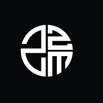 ZZM logo ZZM icon ZZM vector ZZM monogram ZZMletter ZZMminimalist ZZMtriangle ZZMflat Unique modern flat abstract logo design.