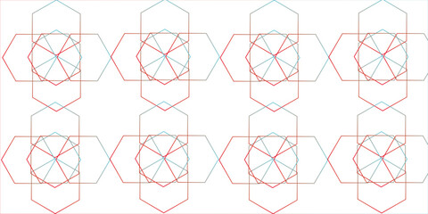Seamless  Geometric Pattern Traditional Elegant. Seamless texture Vector pattern. Abstract Color pattern.Grid pattern.