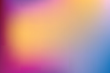 Naklejka premium A soft blend of pink purple and blue tones with smooth blurred transition creating a gentle colorful abstract background