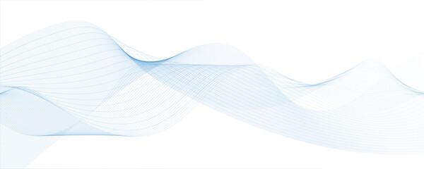 Abstract wave line for banner wallpaper background with wave design.vector colorful flowing  curved lines elements  abstract wavy stripes. Illustration of the blue pattern of lines.