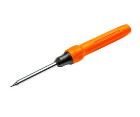 Soaked in the context of the orange screwdriver on Png Format and Transparent Background