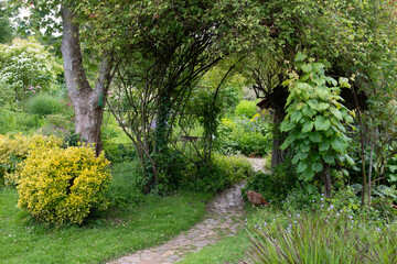 Jardin Van Beek, Saint Paul, Oise, 60, France