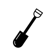 shovel vector illustration