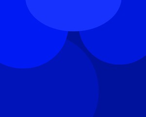 Blue gradient circle abstract background 