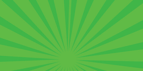 Abstract sun ray green star burst background. Green sun burst background.