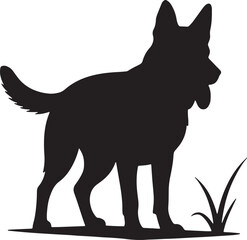 Labrador Retriever silhouette