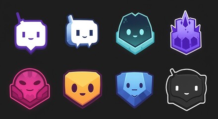 Digital Badges: A collection of digital badges with charming illustrations, perfect for gamification, online courses, or recognizing achievements.