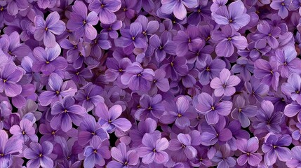 Fototapeta premium Vibrant Purple Flower Background