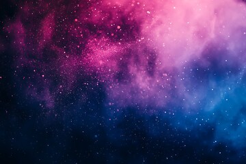 Fototapeta premium Abstract bokeh with purple, pink, and blue glowing lights on dark background