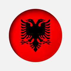 Fototapeta premium albania flag