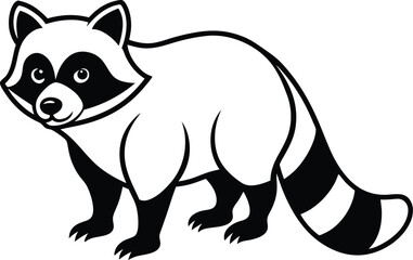 raccoon silhouette