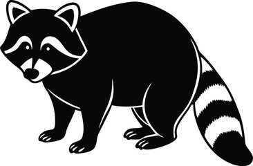 raccoon silhouette