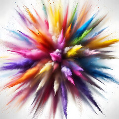 colorful watercolor painting