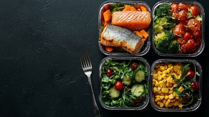 A plate of food with a fork on it