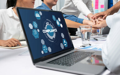 Compliance system for brisk online corporate business to meet quality standard