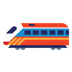 high speed train graphic