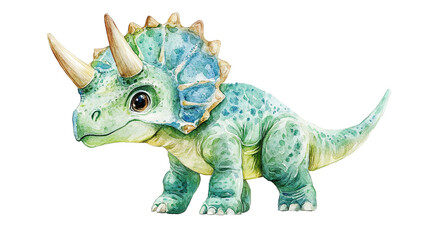 dino isolated on transparent background