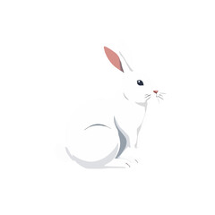 Cute Arctic Bunny Illustration