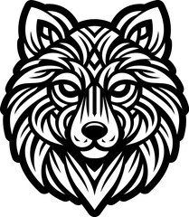 Ornamental bear Head Icon Tribal Style Animal Vector
This stylized vector design combines fierce expression with geometric aesthetics, making it ideal for tattoos, logos, streetwear, digital art