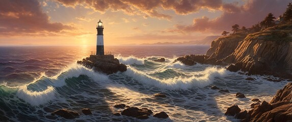 A breathtaking ultrawide landscape panorama