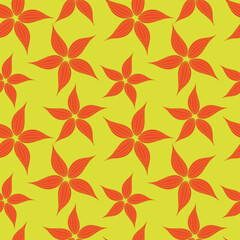 Fototapeta premium autumn leaves seamless pattern