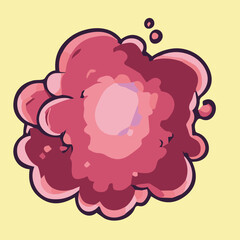 Comic book funny sound effect