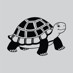 Tribal Style Turtle Illustration