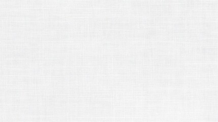 White Linen Texture Subtle Fabric Background.