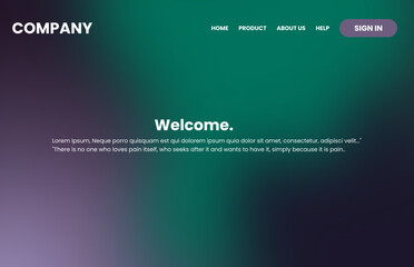 web design with abstract background vector