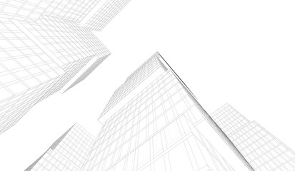 Fototapeta premium abstract architecture background