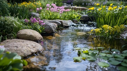 Spring natural background