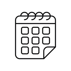 Calander Vector icon