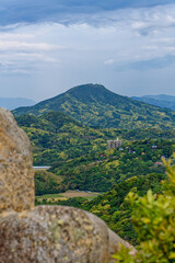 Mount Kaya Valley View from Tateishi Mount, Itoshima, Japan